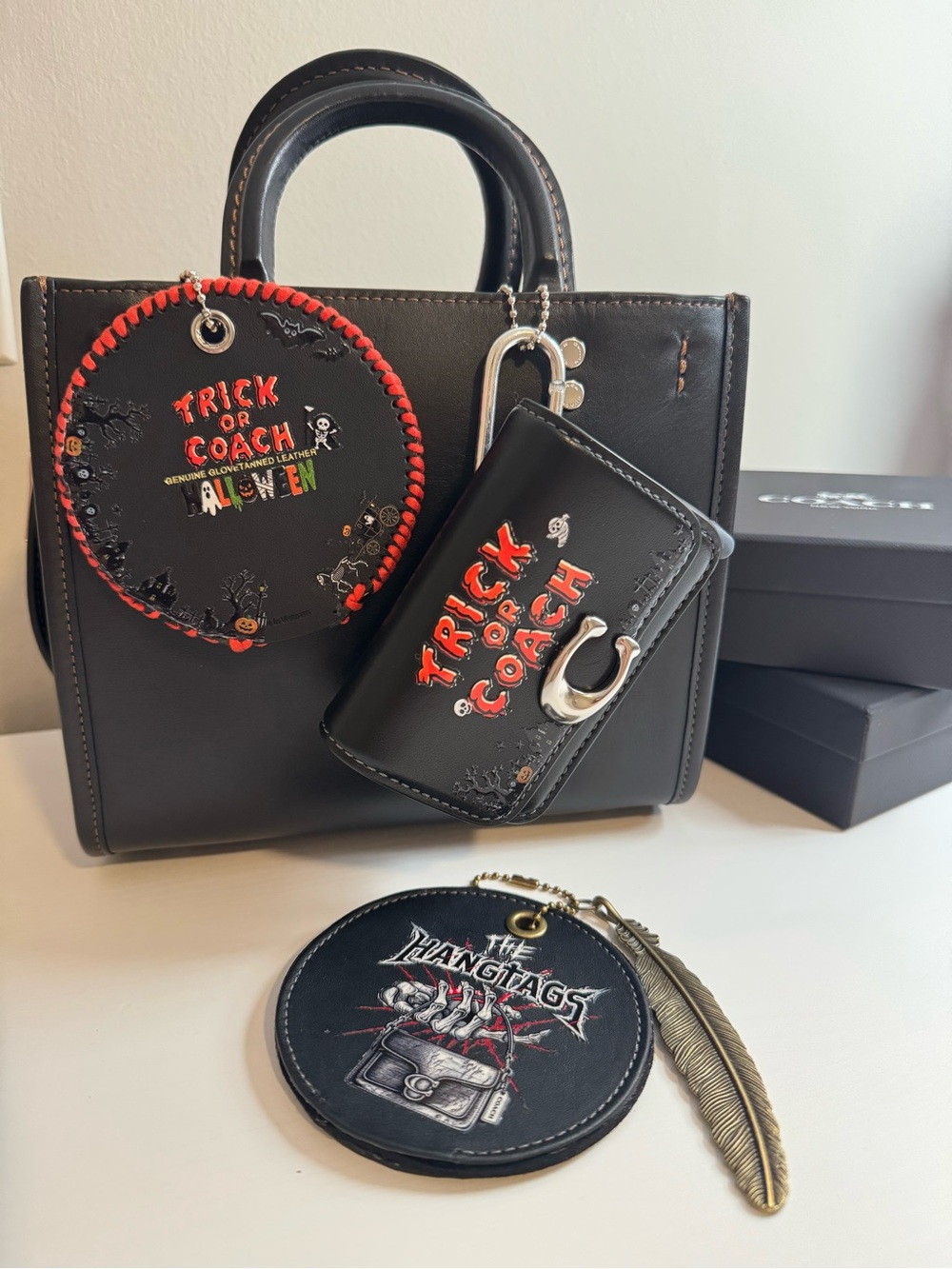 Coach bandit card case wallet belt bag